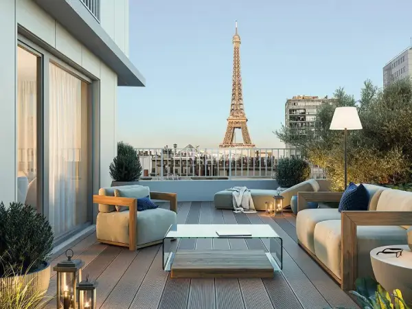 Penthouse Élise à Paris